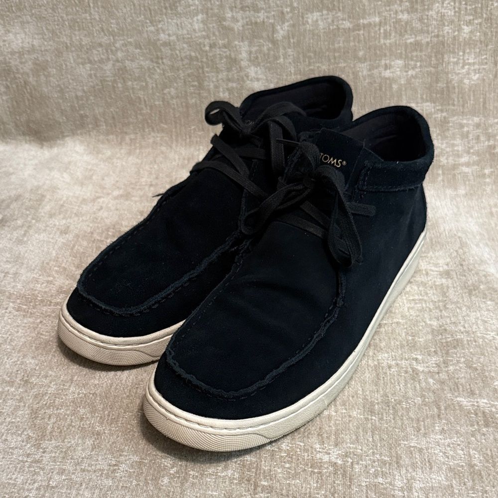 TOMS Men's TRVL Lite Leather Moc Chukka Boots
